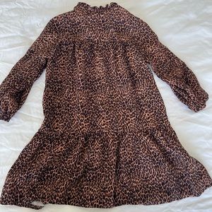 Zara Girls Animal Print Dress